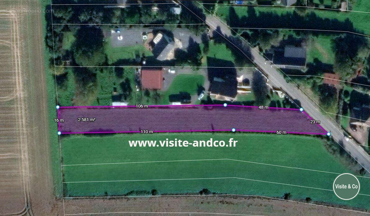 Terrain à FRESNEY-LE-VIEUX