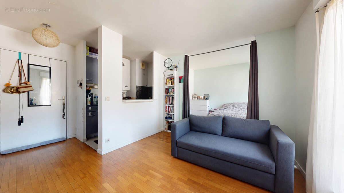 Exclusivité thiais - studio 27m² - parking - proche centre-ville - photo 2