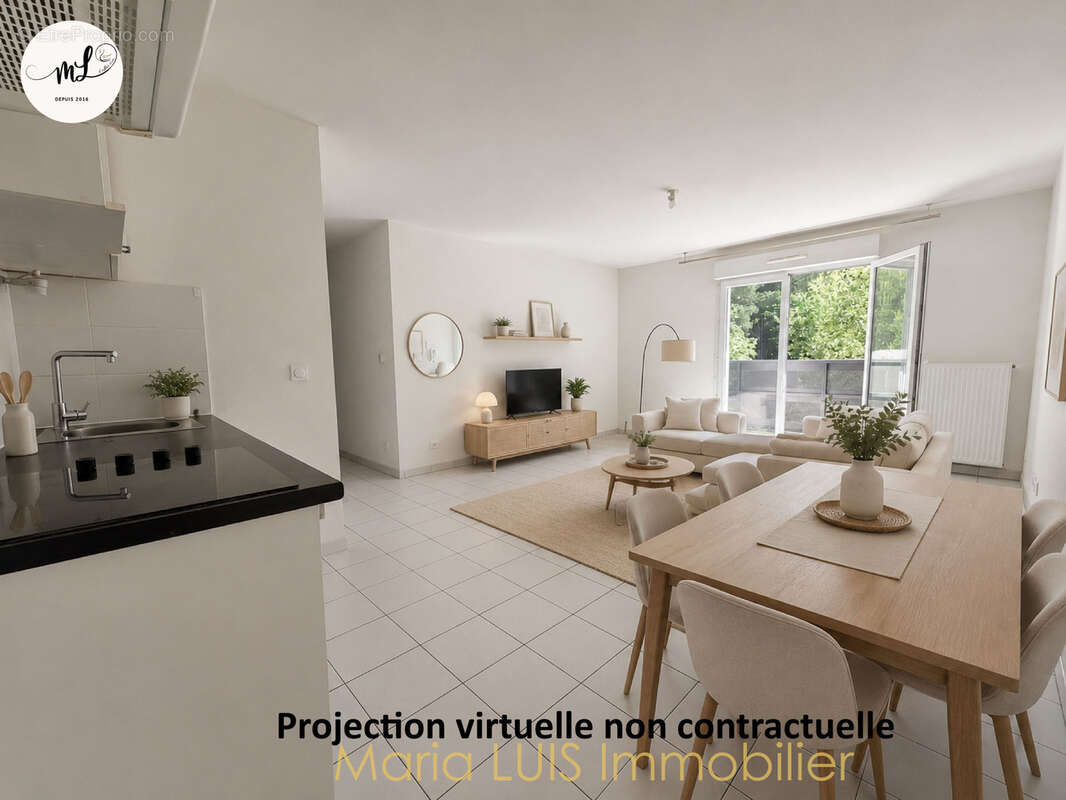Appartement type 3 avec 2 places de stationnements - photo 3