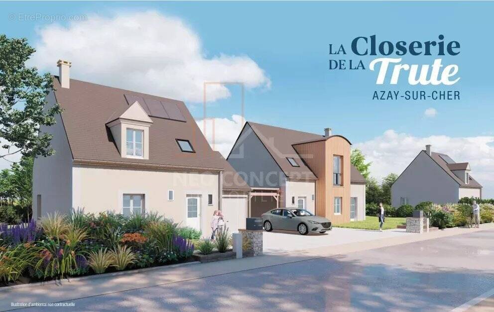 Terrain à AZAY-SUR-CHER