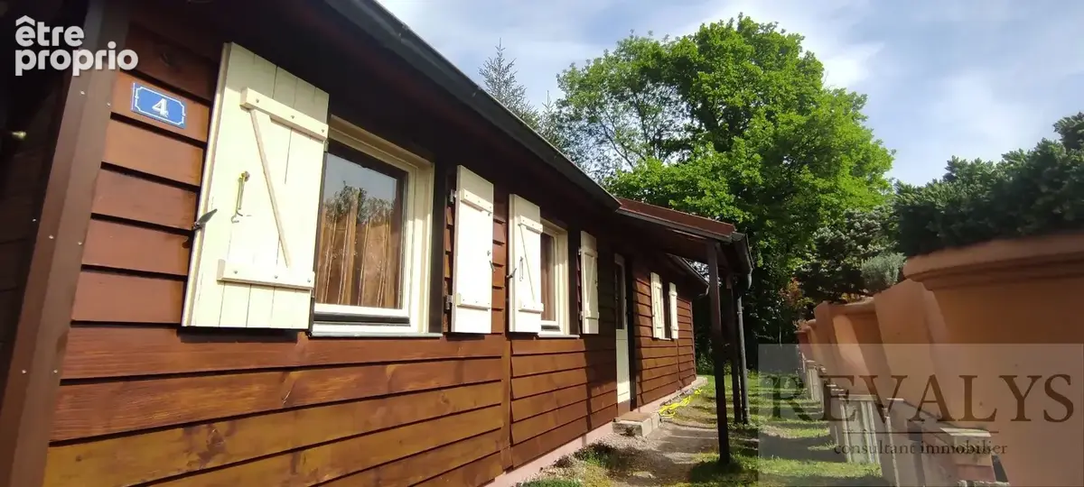 Secteur AUTUN 71400 Chalet d'habitation 51 m2 Terrasse Auvent Parcelle 1.976 m2 - photo 4