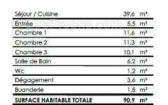 Appartement à LE PONT-DE-CLAIX