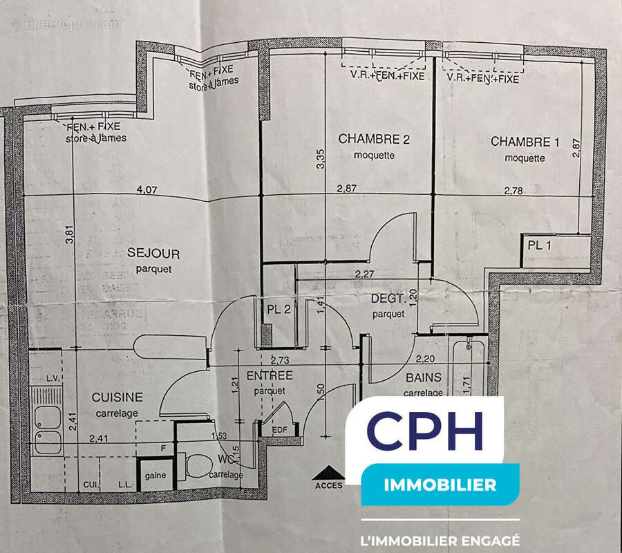 Appartement à COURBEVOIE