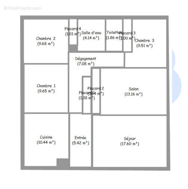 Appartement à SAINT-CLAUDE