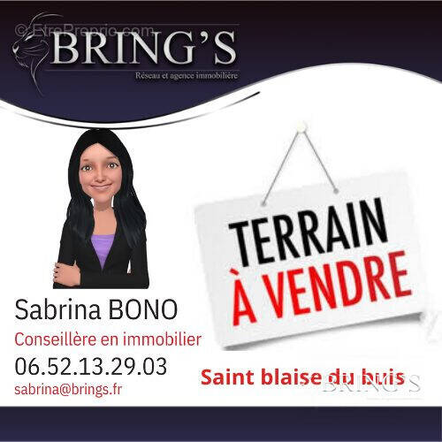 Terrain à SAINT-BLAISE-DU-BUIS