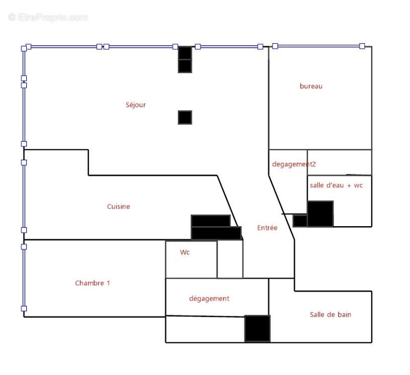 Appartement à PARIS-15E