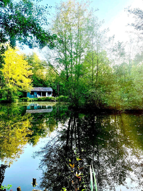 Terrain de loisir avec etang et chalet amenage 32m2 - photo 5