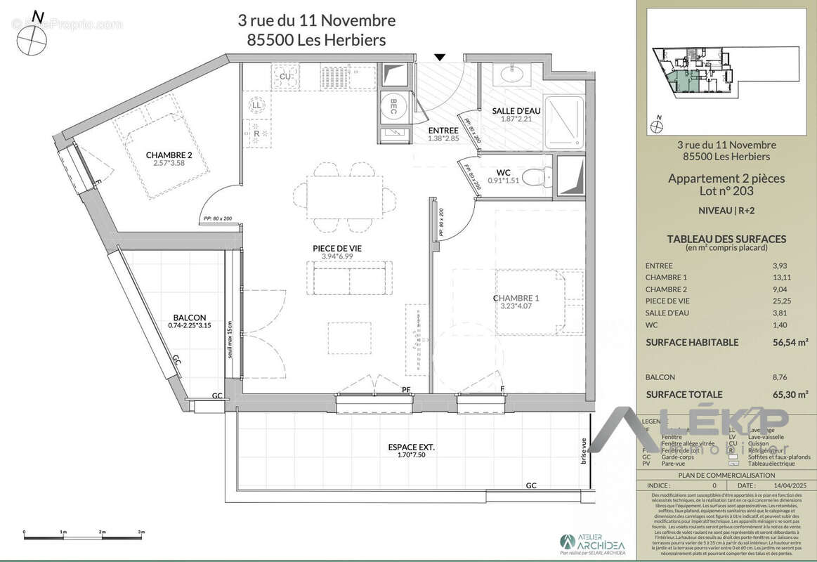 Appartement à LES HERBIERS