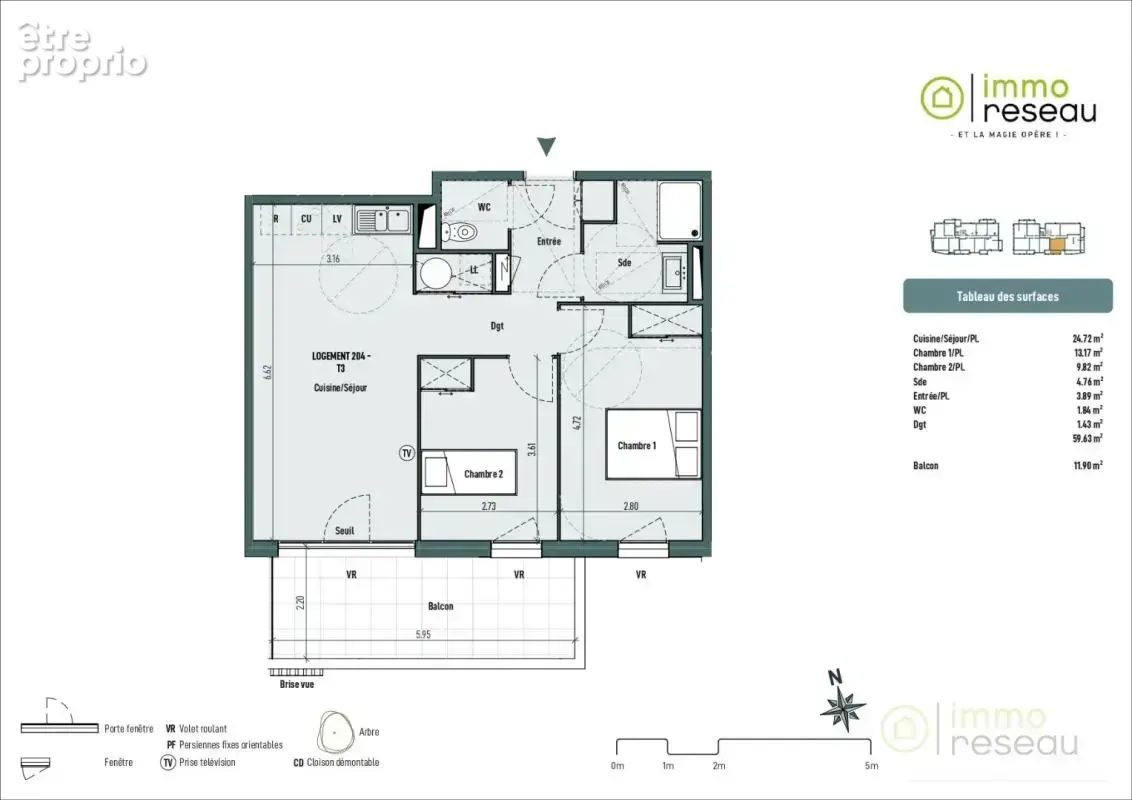 Appartement - photo 2