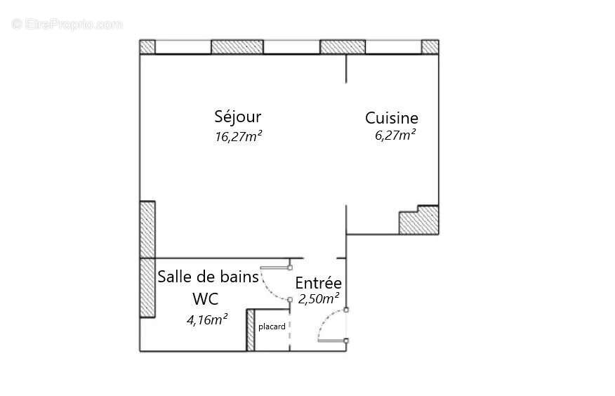 Appartement à PARIS-18E