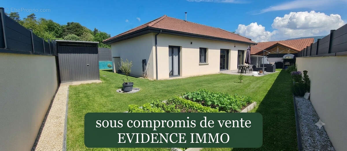 Maison à MONTALIEU-VERCIEU