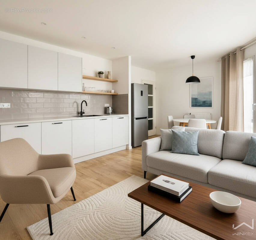 T3 à vendre - MERVILLE - photo 1