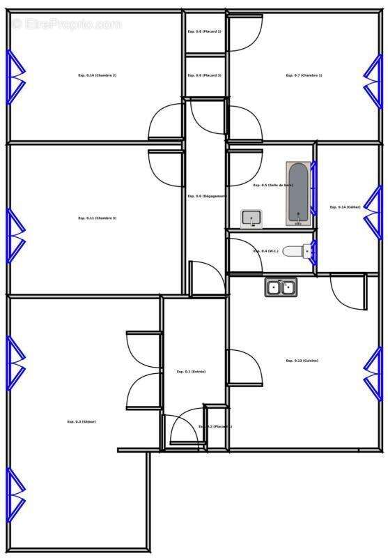 Appartement à RILLIEUX-LA-PAPE