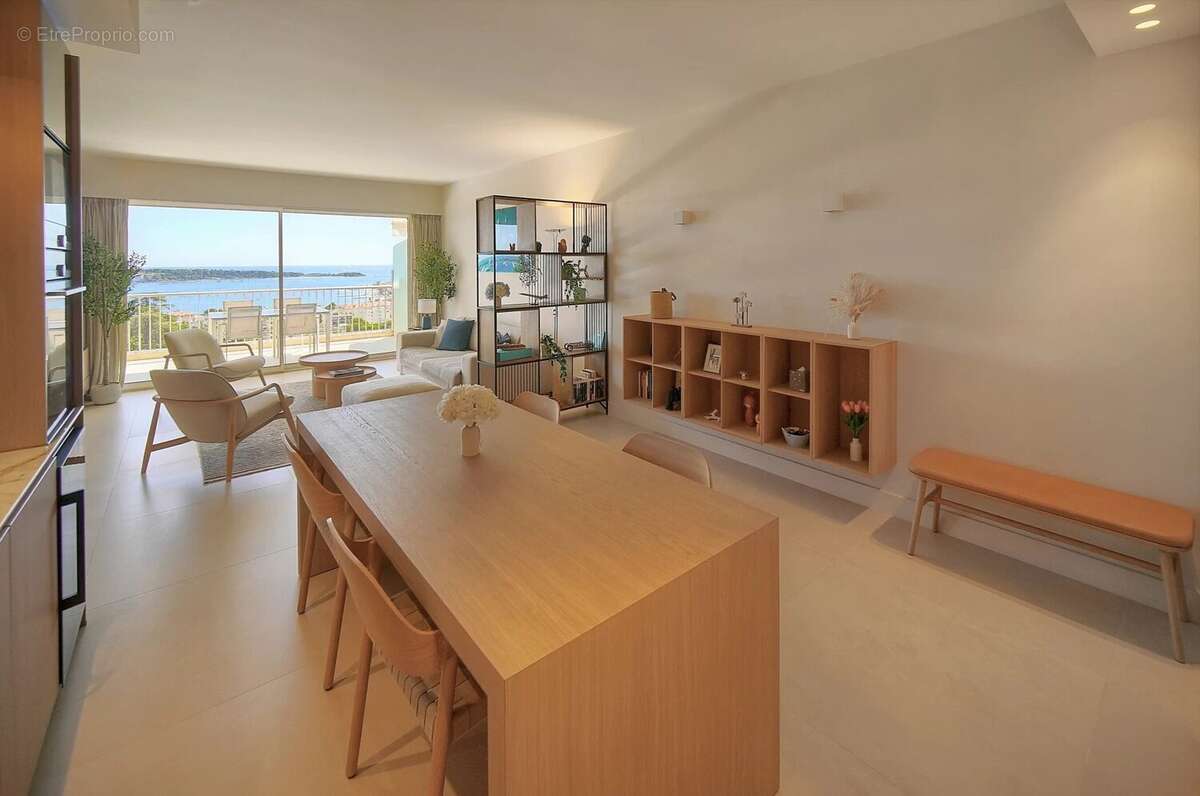 Superbe 4 P Vue panoramique mer Résidence de prestige Cannes Californie - photo 4