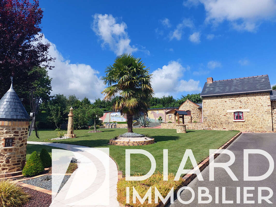 Longère en campagne de Domalain. - photo 2