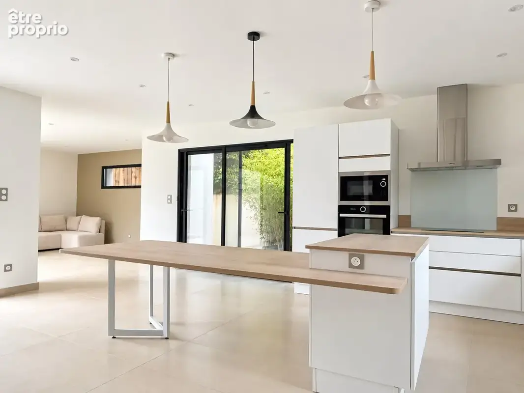 Une villa contemporaine avec piscine, en 4 faces, a perpignan sud - photo 5