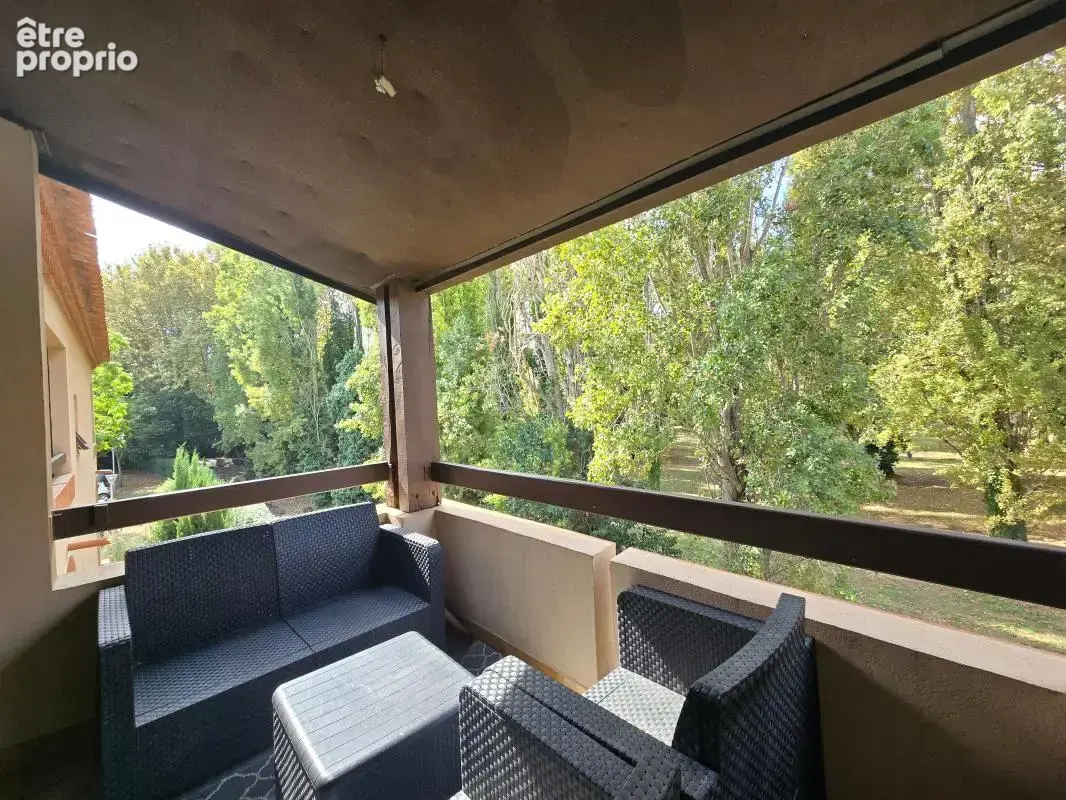 T2 avec double terrasse, parking, cellier – cadre verdoyant - photo 1