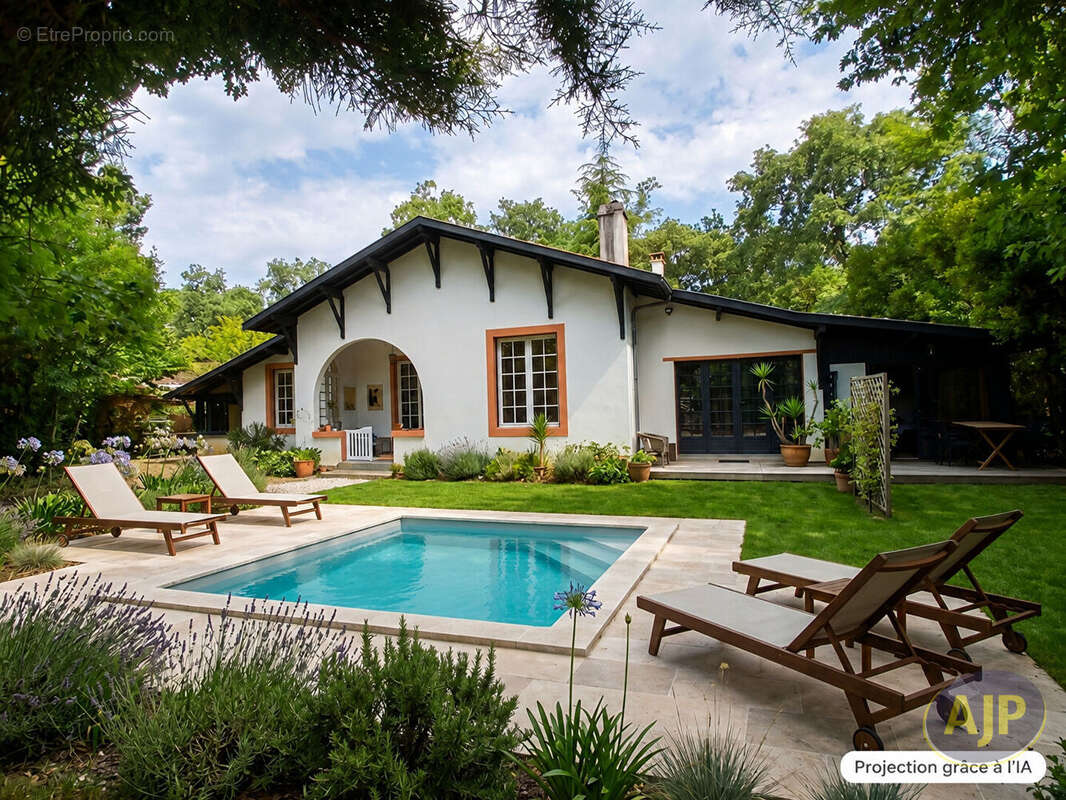 Taussat vente en viager libre belle villa - photo 2