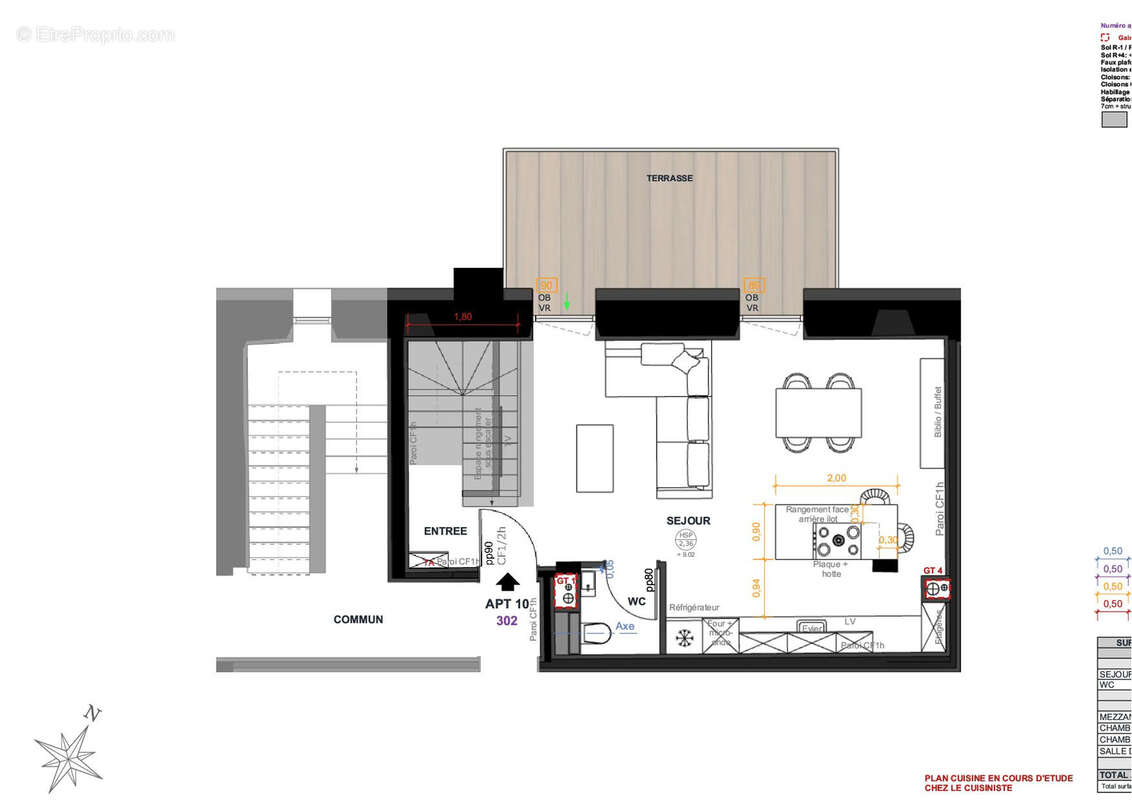 Appartement à LES VILLARDS-SUR-THONES