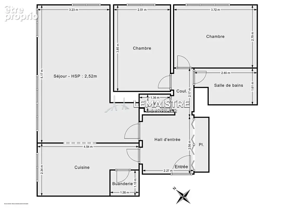 EXCLUSIVITÉ - Appartement à vendre avec parking ROUEN - 67,28 m² - 2 chambres - photo 13
