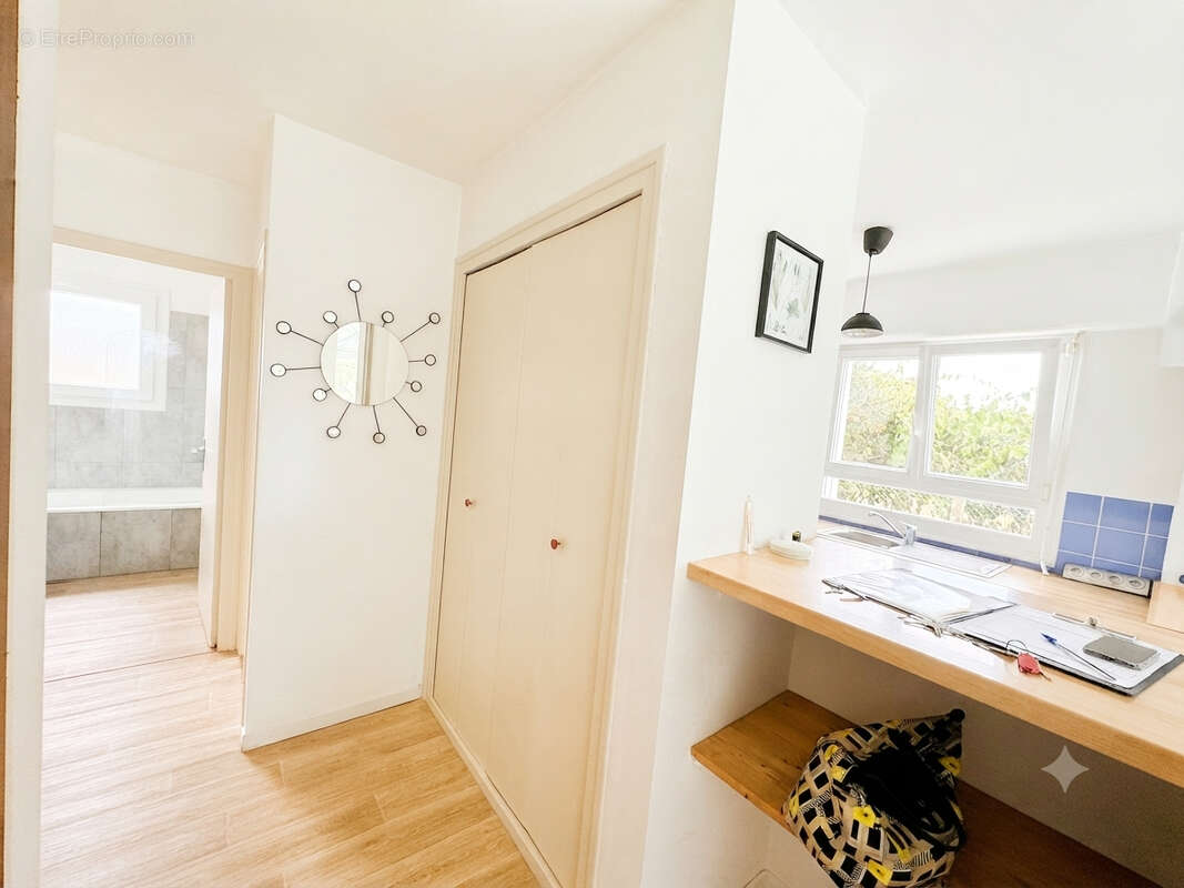 Appartement Vannes 2 pièces RDC au Calme et lumineux avec parking 36.42 m2 - photo 3