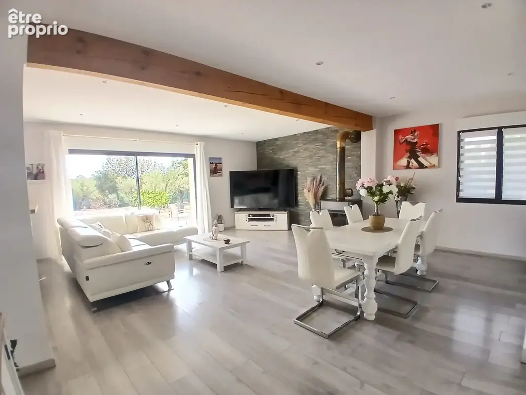 Vente - villa - 128 m2 - 6 pieces  -massillargues attuech - photo 4