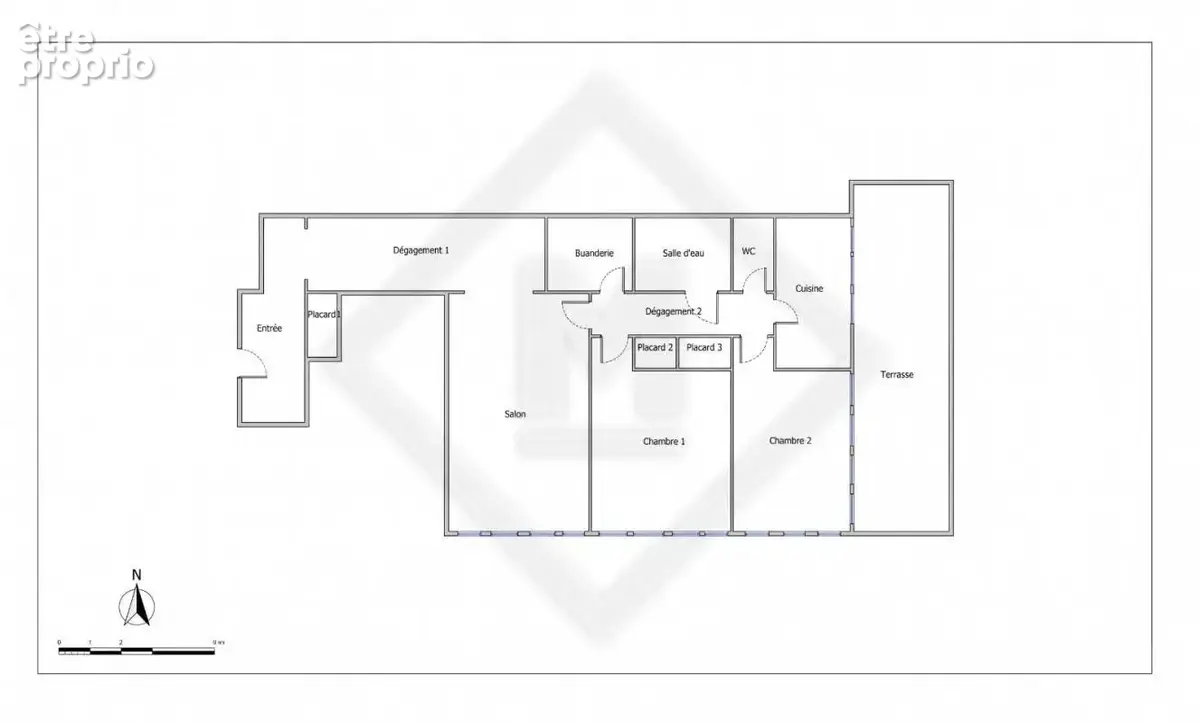 vends appart grand standing classe T3 97m2 avec terrasse 20m2 canebiere 13001 - photo 22