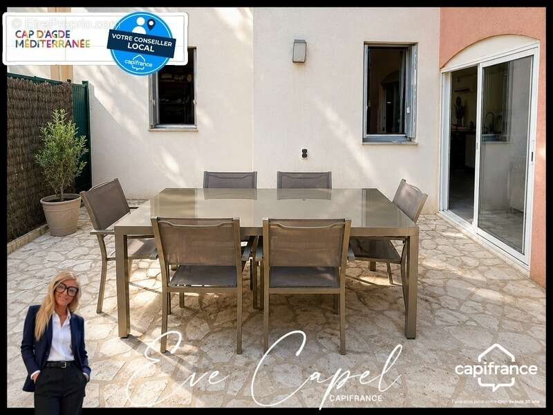 Appartement à vendre 3 pièces LE CAP D'AGDE (34), Rez de jardin, Secteur pinede proche tennis et village naturiste, 2 chambres + - photo 14