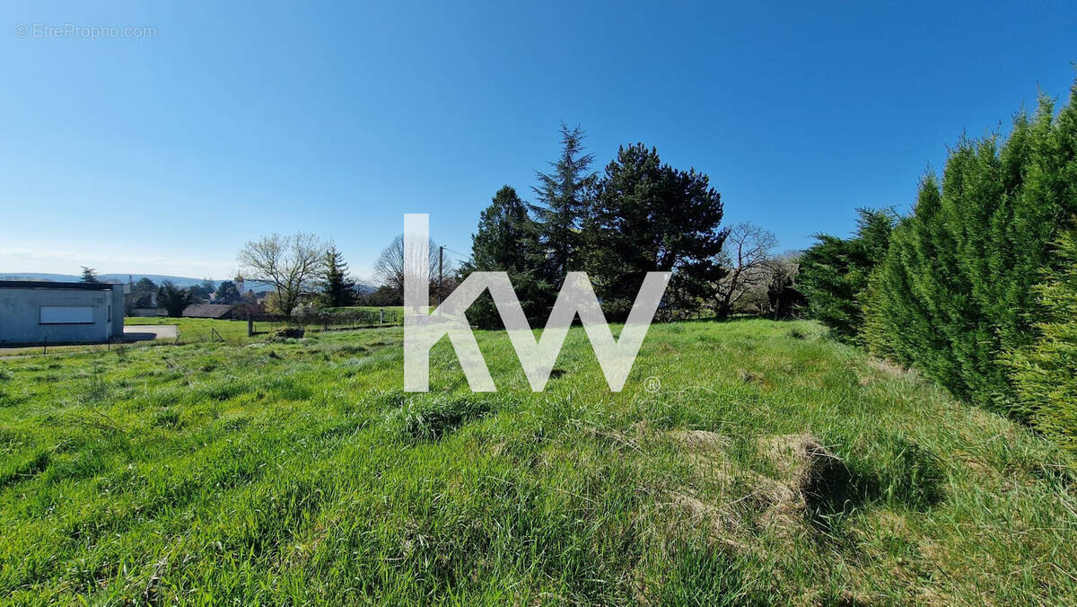 LOT C depuis la limite séparative entre B et C - Terrain à MONTAGNEY