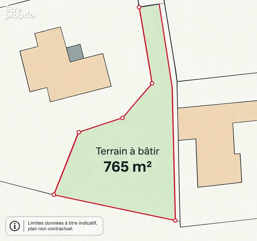 A vendre - commelle- vernay - terrain constructible - photo 8
