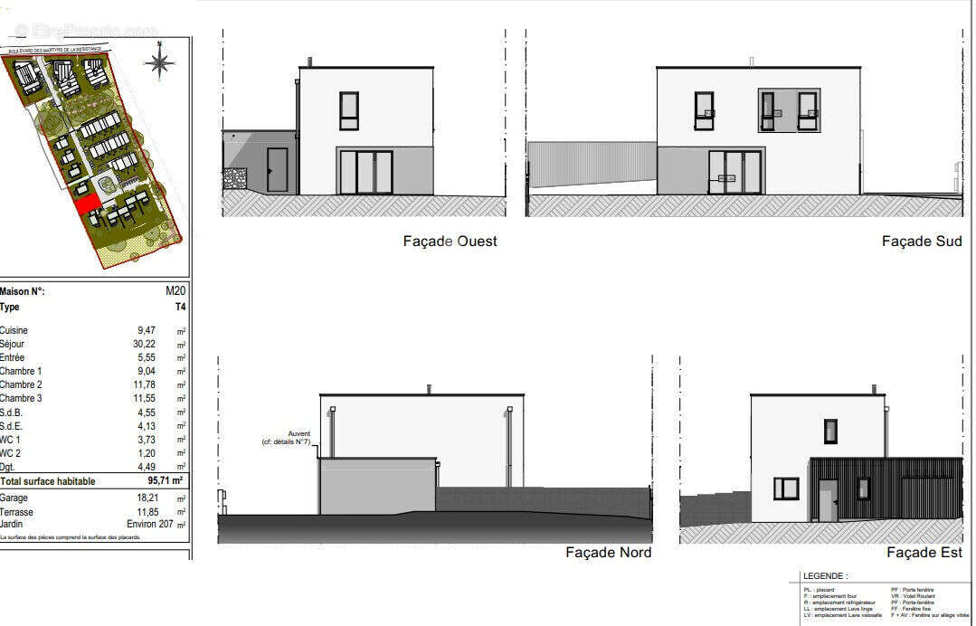 Appartement à COUERON
