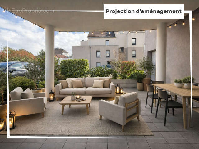 À vendre   F2 avec terrasse et garage   Hegenheim - photo 9