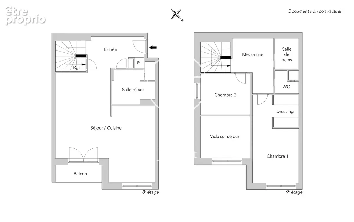 Issy-les-Moulineaux - CŒUR DE VILLE - Duplex - 84,10m² Carrez - 2 chambres - Balcon - photo 22