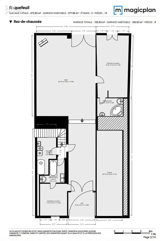 Maison de caractère de 1713   460 m2   piscine chauffée   Roquefeuil (11) - photo 26