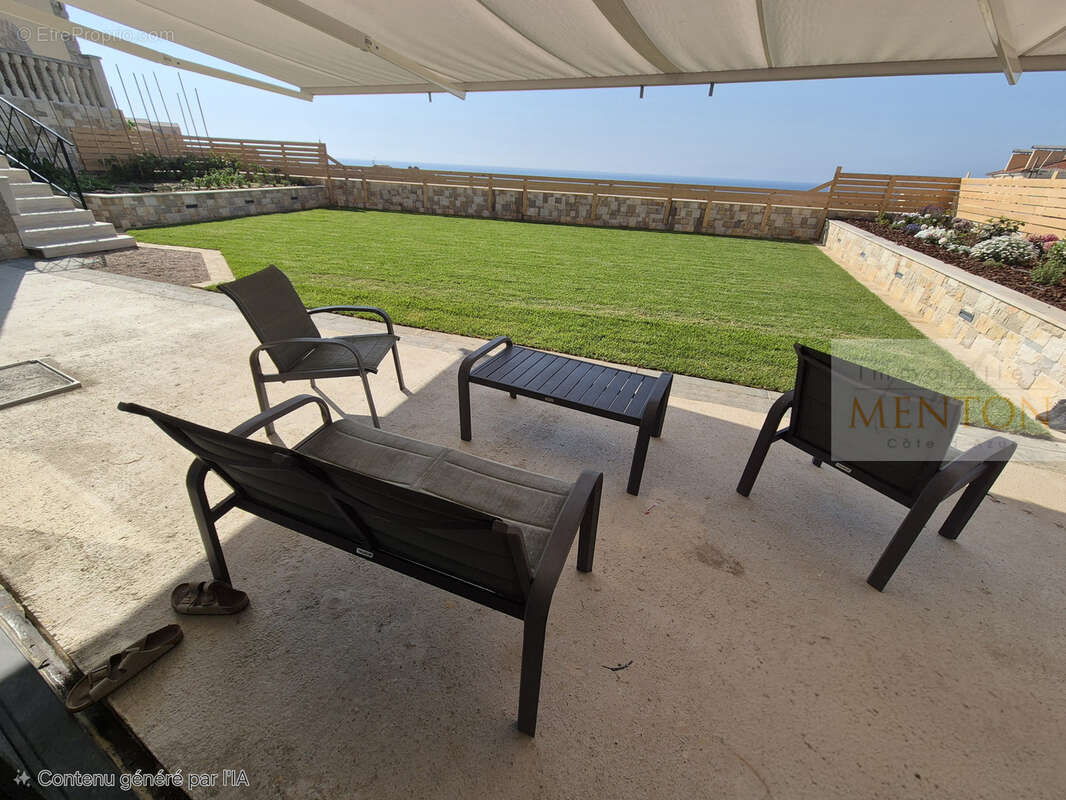 Appartement à MENTON