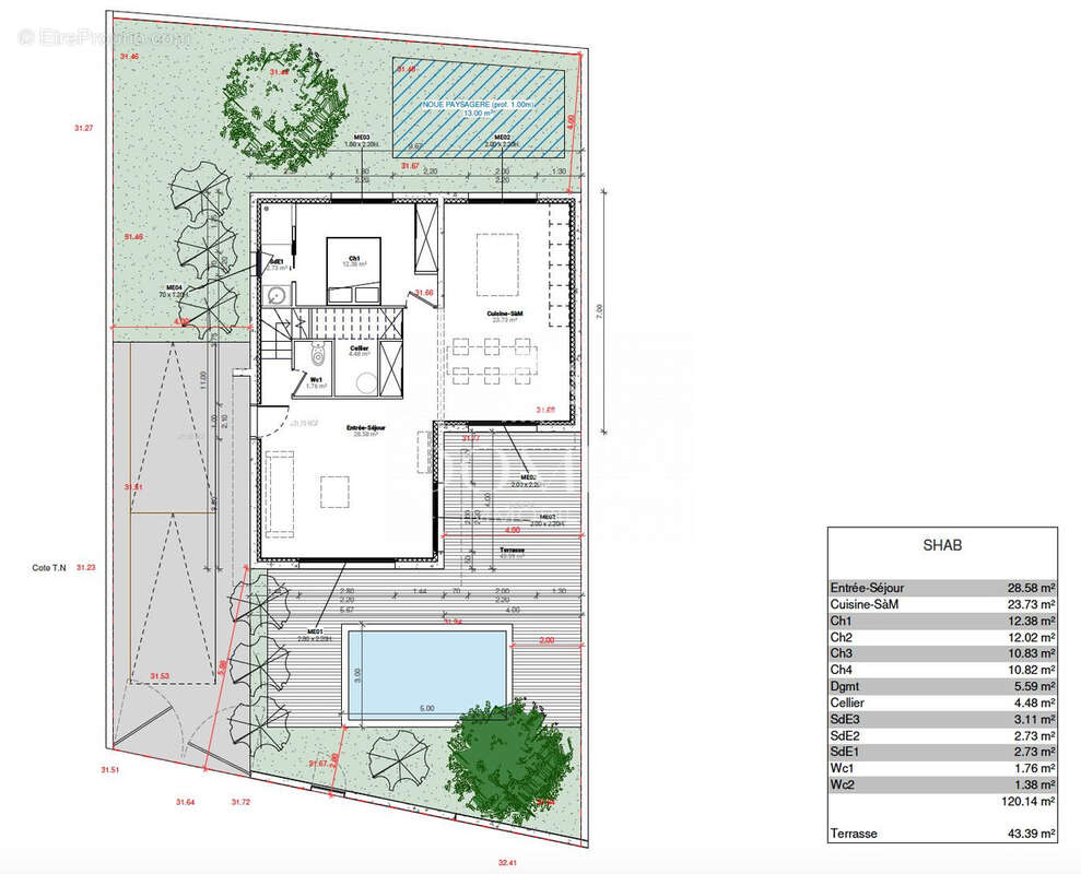 Maison à SAINT-JEAN-DE-VEDAS
