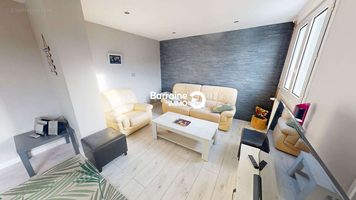 Exclusivité a vendre brest dourjacq appartement t5 79,56 m² dernier étage balcon vue dégagée parking - photo 17