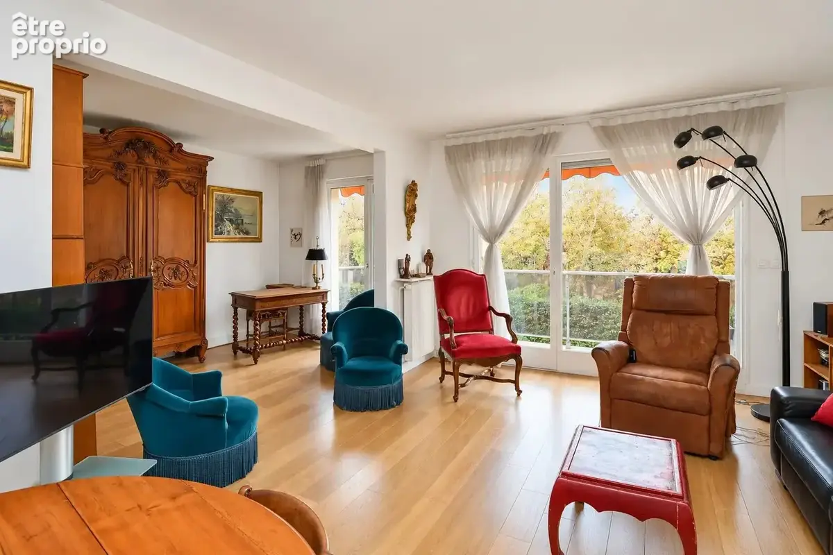 Bas de chatou 4 mn rer - appartement de  88 m² - 3 chambres - cave et parking - photo 8
