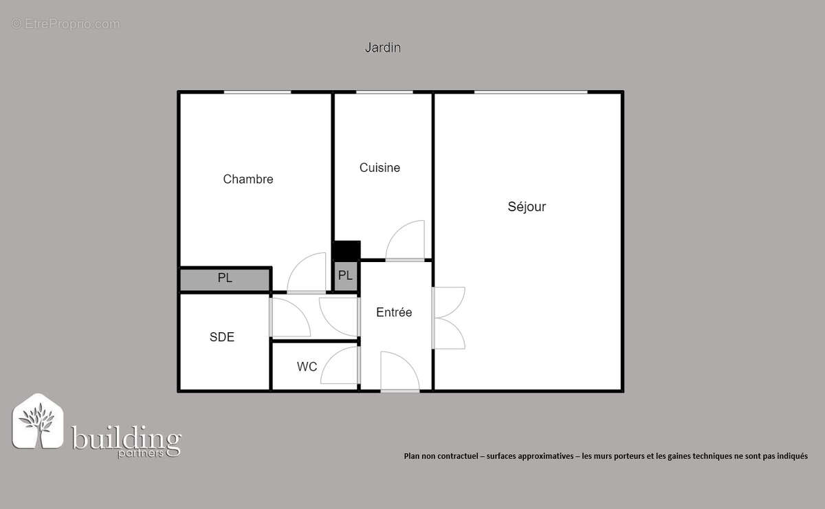 Appartement à LEVALLOIS-PERRET
