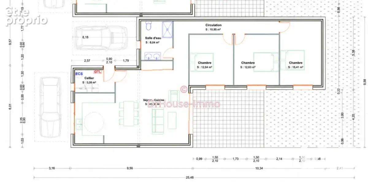 Maison 5 pièces 105 m² à vendre à Corquilleroy (45120) - photo 3