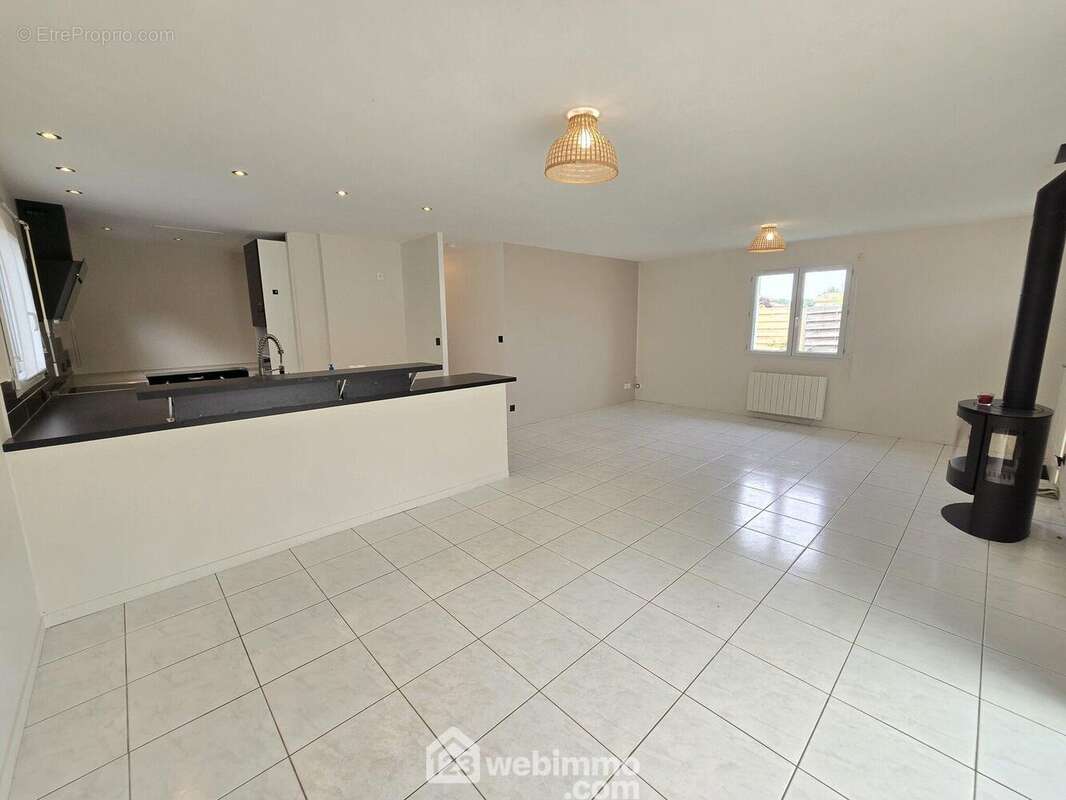45 m² avec la cuisine