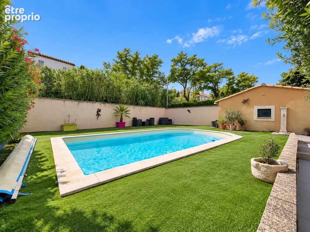 Jonquieres- villa plain pied 5 pieces avec piscine sur 960m2 de terrain - photo 6