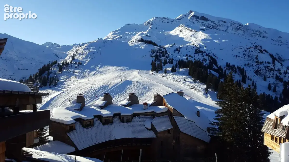 vue balcon hiver