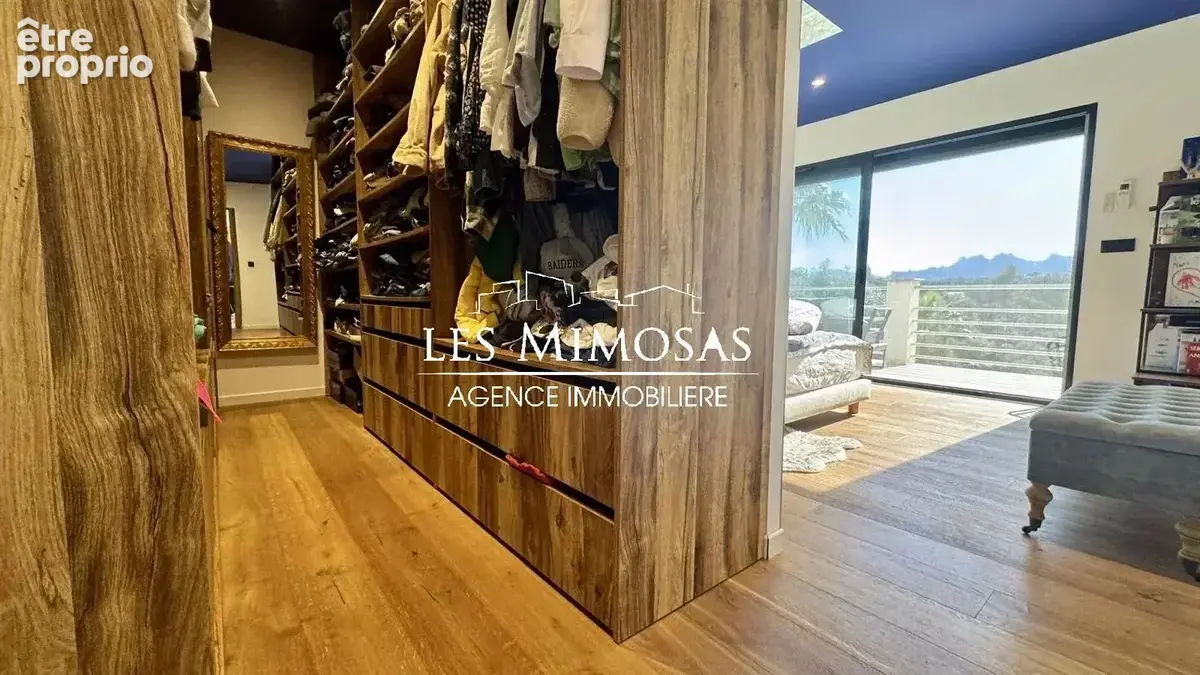 Villa contemporaine avec dépendances – vue sur le rocher de roquebrune - photo 15