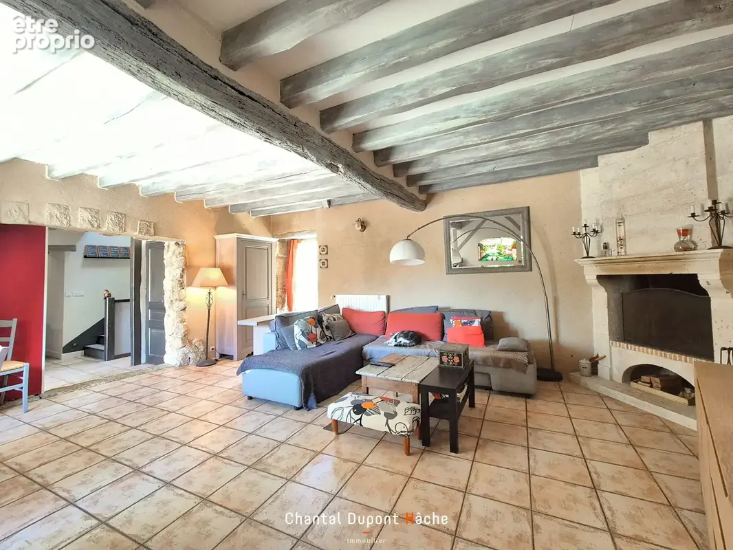 7 KM DE LA COMMUNE DU COUDRAY - Agréable maison des années 1900, 3 chambres, jardin et maison indépendante - photo 7