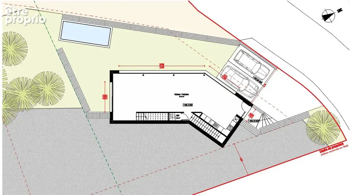 TERRAIN 1000 M²  avec permis purgé pour une maison de 215 m²  à  ALLAUCH 13190 - photo 4