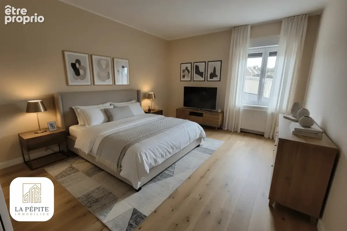 Maison semi-individuelle rénovée - 108,8 m2 - 3 chambres - Terrain, garages et dépendances - photo 16