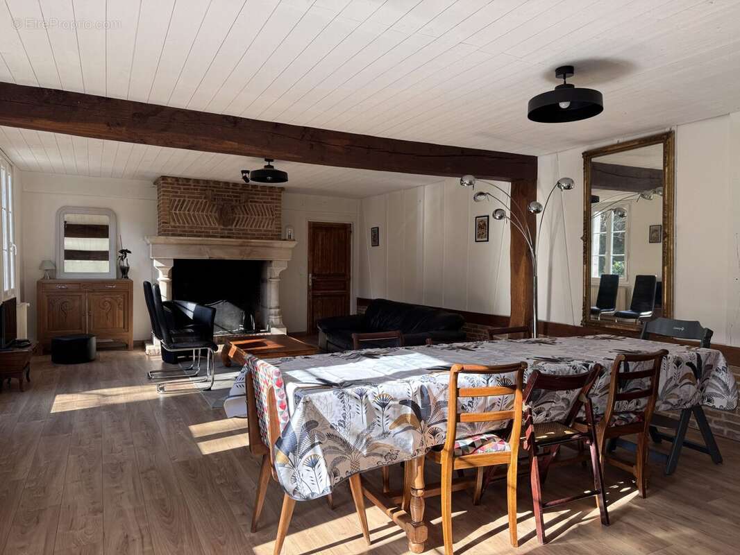 séjour salon lumineux - Maison à CRASVILLE