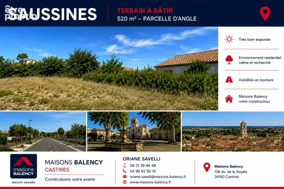 Terrain à SAUSSINES