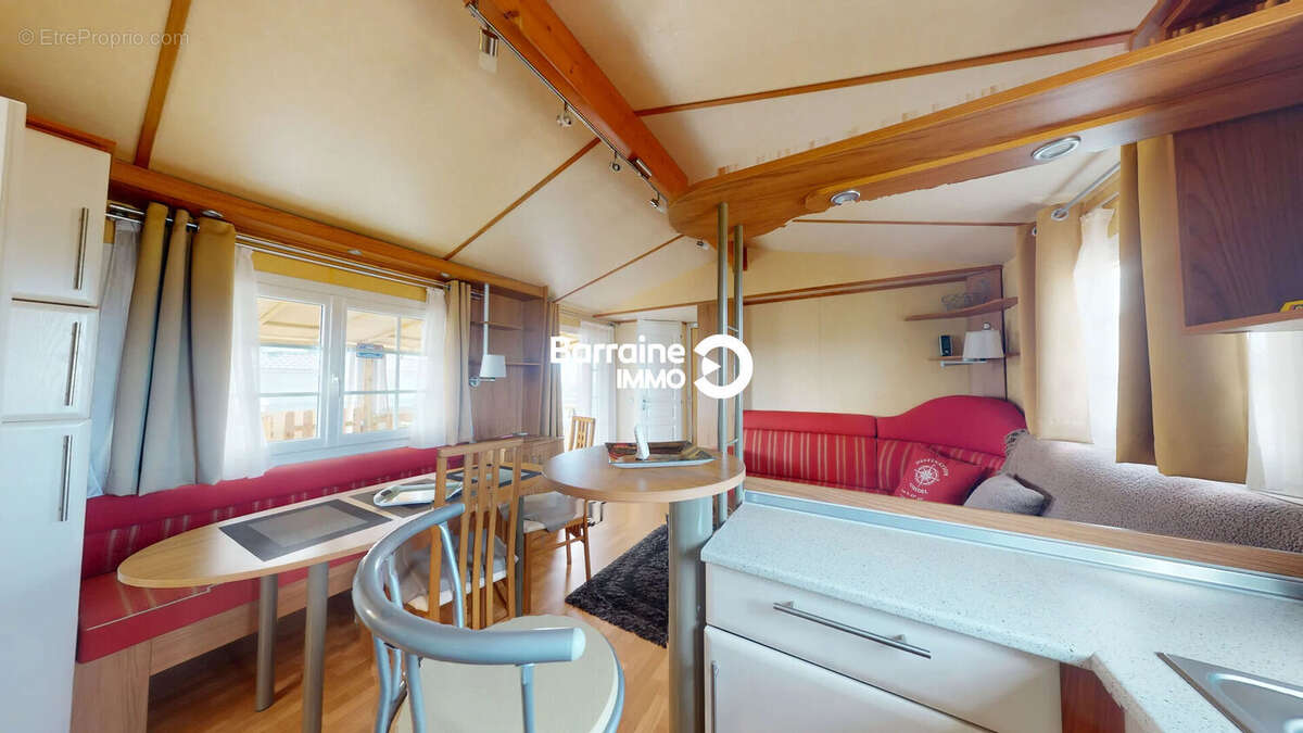 Rare sur le marché !!! Terrain de loisir privé  de 400m2 avec mobil home  de 43 m2 à Guidel, à Deux Pas de la Mer - photo 6